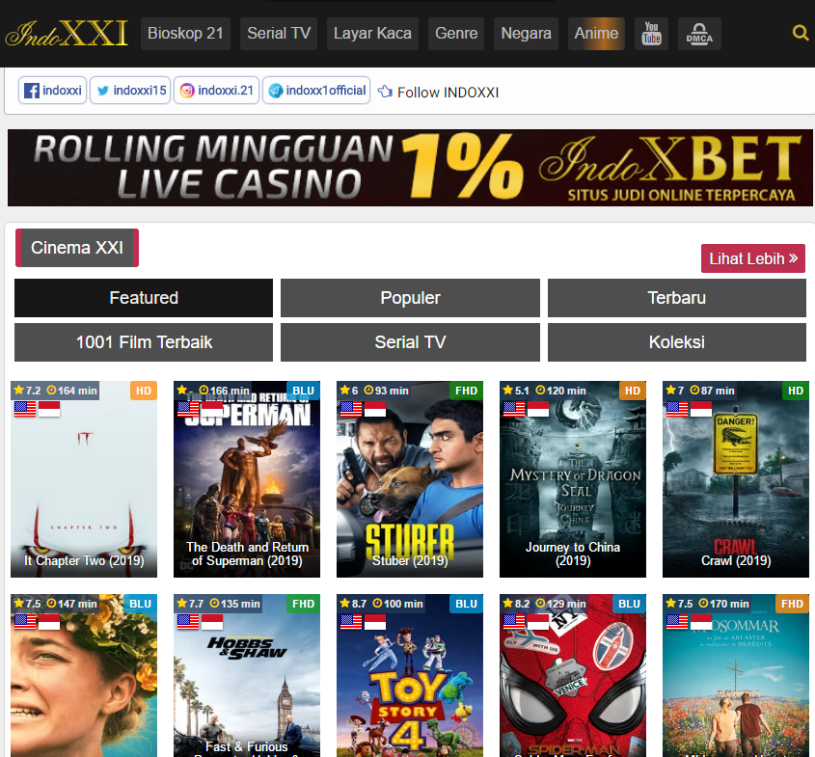 IndoXXI - Nonton Film IndoXXI Sub Indonesia Gratis