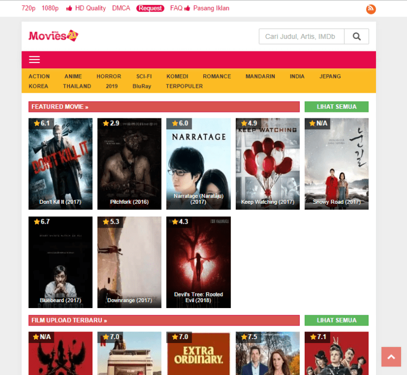 Movies21 - Nonton Film Movies21 Sub Indonesia Gratis