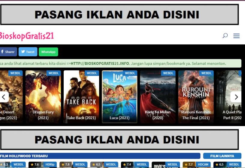 bioskopgratis21 Nonton Film Sub Indonesia Gratis